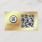 Benutzerdefinierte moderne Visitenkarte mit Logo & (Vorderseite)