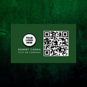 Benutzerdefinierte moderne Visitenkarte mit Logo &
