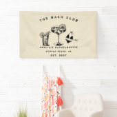 Benutzerdefinierte moderne Wochenend-Junggesellinn Banner (Insitu)