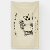 Benutzerdefinierte moderne Wochenend-Junggesellinn Banner (Vertikal)