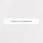 Benutzerdefinierte Monogram-Bekleidungsmarken Schw Etiketten (Design 1)