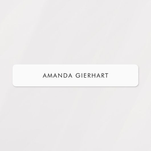 Benutzerdefinierte Monogram-Bekleidungsmarken Schw Etiketten (Design 2)