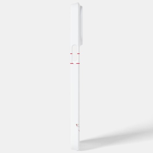 Benutzerdefinierte Monogram Name Blätter Rosa Berr Case-Mate iPhone Hülle (Rückseite / Rechts)