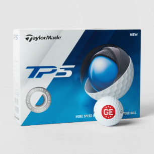 Benutzerdefinierte Monogramm 12x TaylorMade Golfba Golfball