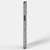 Benutzerdefinierte monogramm-Abstrakte Mustertelef iPhone Hülle (Rechte Seite)