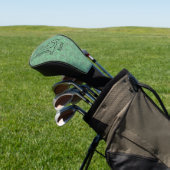Benutzerdefinierte Monogramm Anfangsbuchstabe Name Golf Headcover (In SItu)