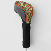 Benutzerdefinierte Monogramm Anfangsbuchstabe Name Golf Headcover (angewinkelt)