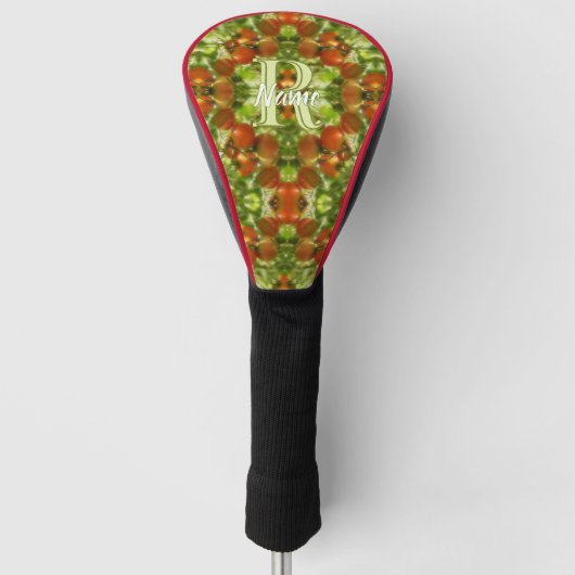 Benutzerdefinierte Monogramm Anfangsbuchstabe Name Golf Headcover (Vorderseite)