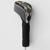 Benutzerdefinierte Monogramm Anfangsbuchstabe Name Golf Headcover (angewinkelt)