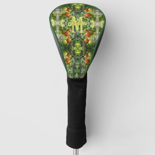 Benutzerdefinierte Monogramm Anfangsbuchstabe Name Golf Headcover (Vorderseite)