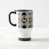 Benutzerdefinierte Monogramm Anfangsbuchstabe Name Reisebecher (Links)