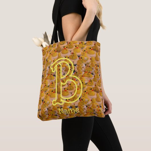 Benutzerdefinierte Monogramm Anfangsbuchstabe Name Tasche (Von Nahem)
