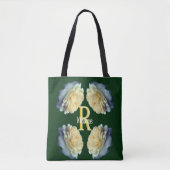 Benutzerdefinierte Monogramm Anfangsbuchstabe Name Tasche (Vorderseite)