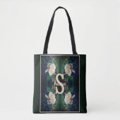 Benutzerdefinierte Monogramm Anfangsbuchstabe Name Tasche (Vorderseite)