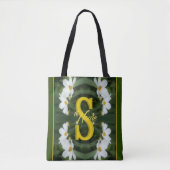 Benutzerdefinierte Monogramm Anfangsbuchstabe Name Tasche (Vorderseite)