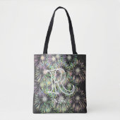 Benutzerdefinierte Monogramm Anfangsbuchstabe Name Tasche (Vorderseite)