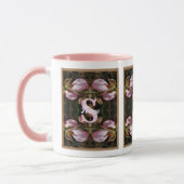 Benutzerdefinierte Monogramm Anfangsbuchstabe Name Tasse (Links)