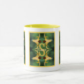 Benutzerdefinierte Monogramm Anfangsbuchstabe Name Tasse (Zentrum)