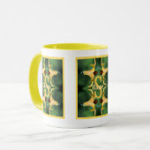 Benutzerdefinierte Monogramm Anfangsbuchstabe Name Tasse (Vorderseite Links)