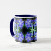Benutzerdefinierte Monogramm Anfangsbuchstabe Name Tasse (Vorderseite Links)