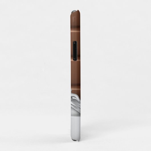 Benutzerdefinierte Monogramm-"Chocolate-Bar"-Telef Case-Mate iPhone Hülle (Hinten/Rechts)