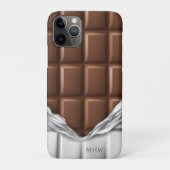Benutzerdefinierte Monogramm-"Chocolate-Bar"-Telef Case-Mate iPhone Hülle (Rückseite)