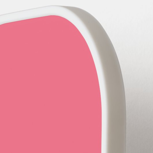 Benutzerdefinierte Monogramm, dramatische rosa neu Pickleball Schläger (Linke Seite)