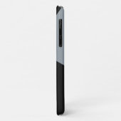 Benutzerdefinierte monogramm-Farbblöcke Telefonfäl Case-Mate iPhone Hülle (Hinten/Links)