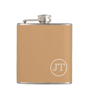Benutzerdefinierte Monogramm-Flasche Flachmann