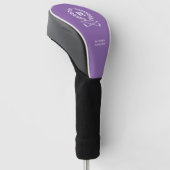 Benutzerdefinierte Monogramm-Golf-Schlagkopfabdeck Golf Headcover (angewinkelt)