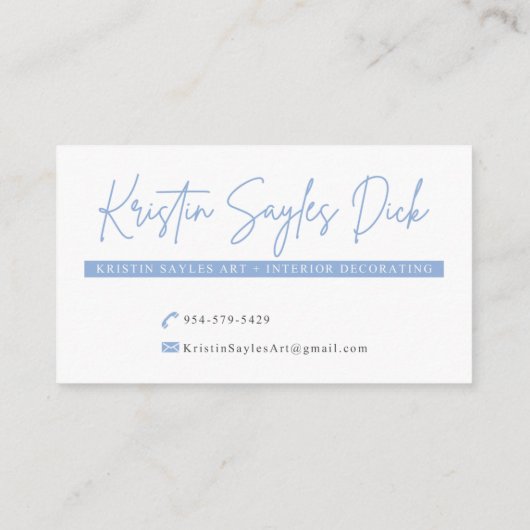 Benutzerdefinierte Monogramm-Karten nicht bearbeit Visitenkarte (Rückseite)