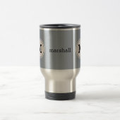 Benutzerdefinierte Monogramm-, Name- und Tasse (Mittel)