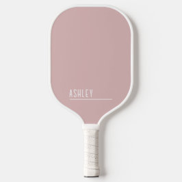Benutzerdefinierte Monogramm, pastellrosa neue Zei Pickleball Schläger