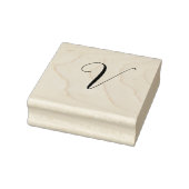 Benutzerdefinierte Monogramm-Schrift Initiale Gummistempel (Stempel)
