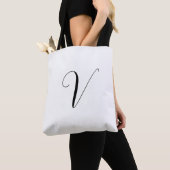Benutzerdefinierte Monogramm-Schrift Initiale Tasche (Von Nahem)