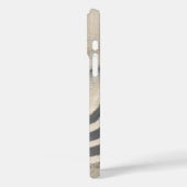 Benutzerdefinierte Monogramm-Starfish-Telefonfälle Case-Mate iPhone Hülle (Rückseite / Links)