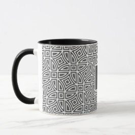 Benutzerdefinierte monogramm-Tasse für Abstraktes  Tasse