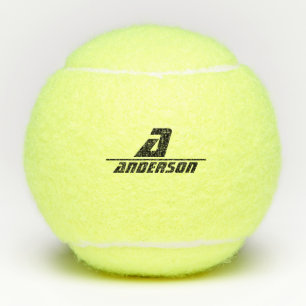 Benutzerdefinierte Monogramm und Name Tennisbälle