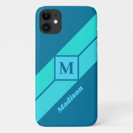Benutzerdefinierte Monogramm- und Namenssymbole Case-Mate iPhone Hülle