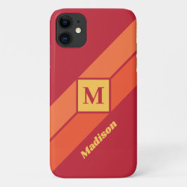 Benutzerdefinierte Monogramm- und Namenssymbole Case-Mate iPhone Hülle