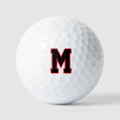 Benutzerdefinierte Monogramme Golfball (Vorderseite)