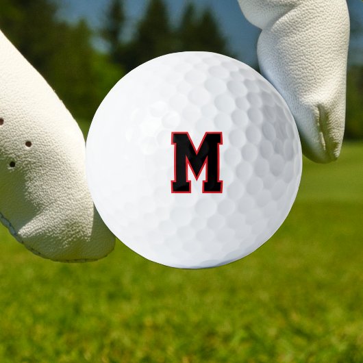 Benutzerdefinierte Monogramme Golfball