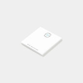 Benutzerdefinierte Monogramme Post-it® Notizen (angewinkelt)
