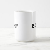 Benutzerdefinierte Morphing-Tasse - Text mit dem N Verwandlungstasse (Zentrum)