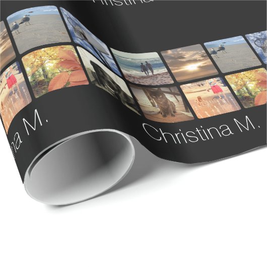 Benutzerdefinierte Mosaik-Bildkollektion mit mehre Geschenkpapier (Rolleneckpunkt)