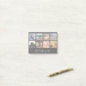 Benutzerdefinierte Mosaik-Bildkollektion mit mehre Post-it Klebezettel (Auf Schreibtisch)