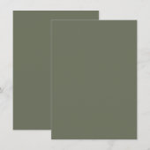 Benutzerdefinierte Motherboard-Green-Enclosure-Car Begleitkarte (Vorne/Hinten)