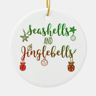 benutzerdefinierte Muscheln und Kugelschreiber Keramik Ornament