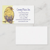 Benutzerdefinierte Musik- und Vogel-Business-Karte Visitenkarte (Vorne/Hinten)