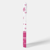 Benutzerdefinierte Musiknoten und Muster für Herz  Case-Mate iPhone Hülle (Rückseite / Rechts)